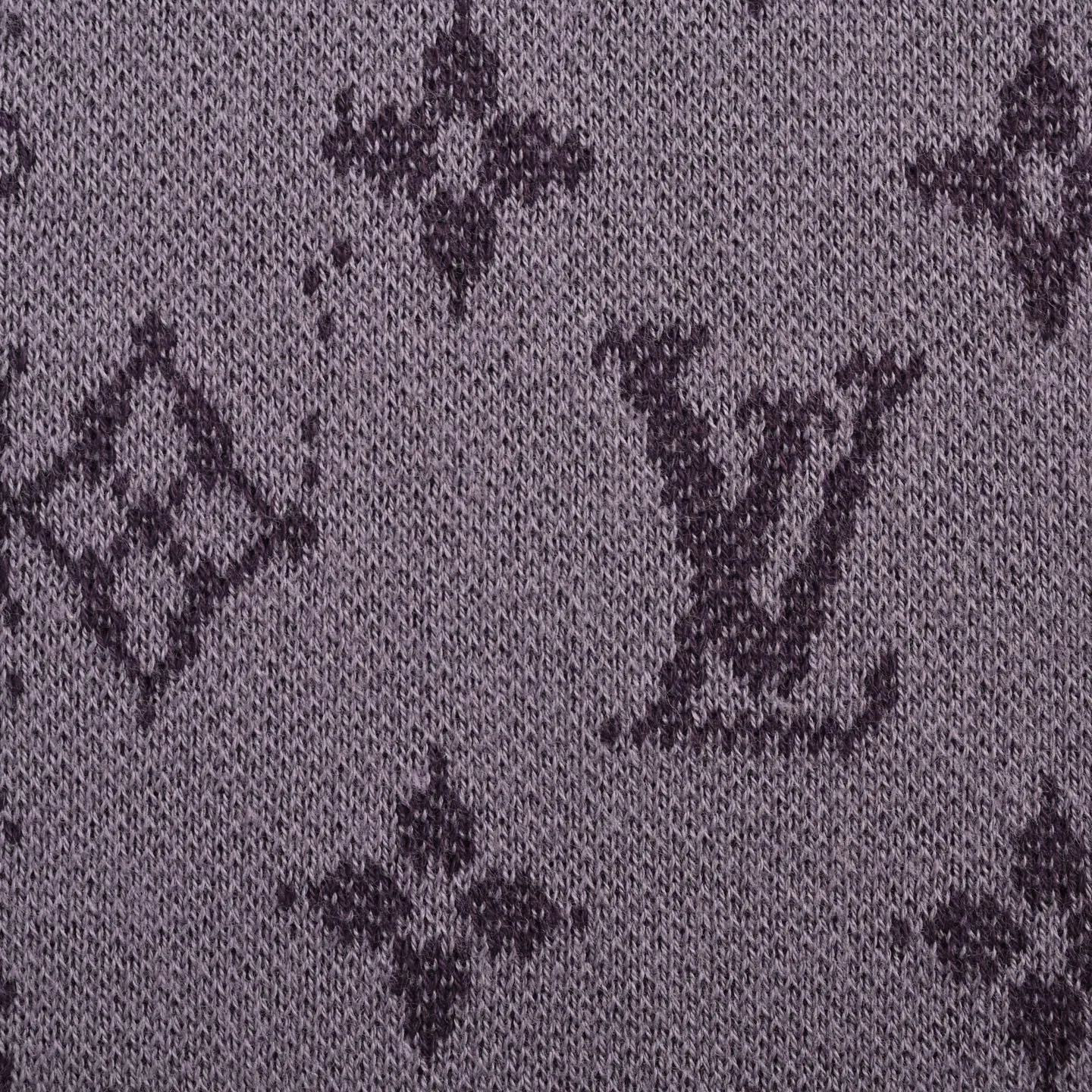 Louis Vuitton/Louis Vuitton 26ss presbyopic gradient jacquard knitted short sleeves